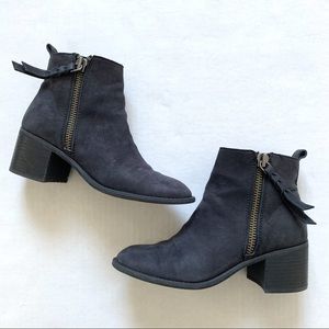 UO BP. | genuine leather tassels booties